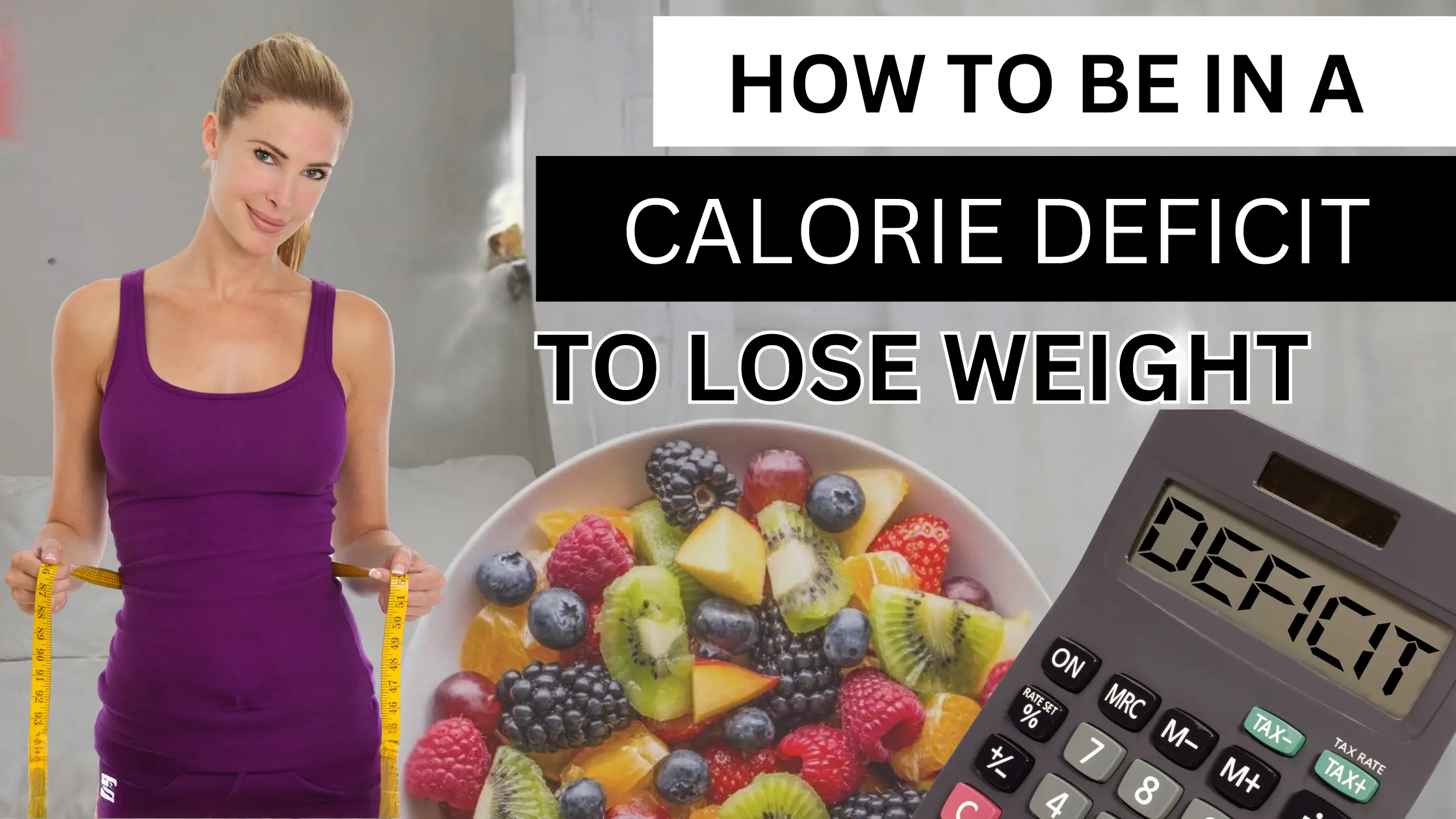 caloric deficit fat burning weight loss